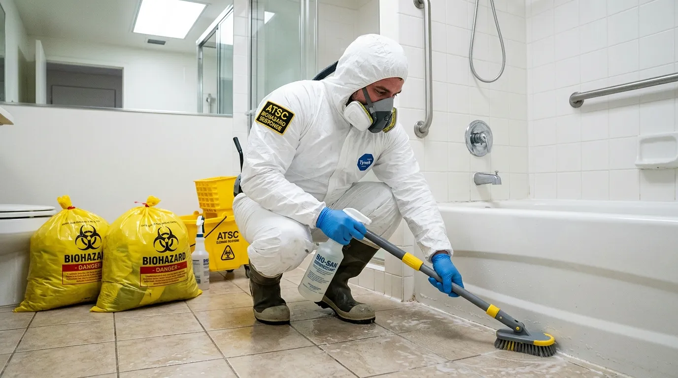 Decontamination equipment deployed for Blood Cleanup in Chino Valley